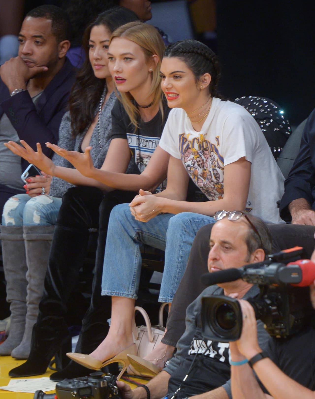 ¡No podían creer lo que estaba viendo!