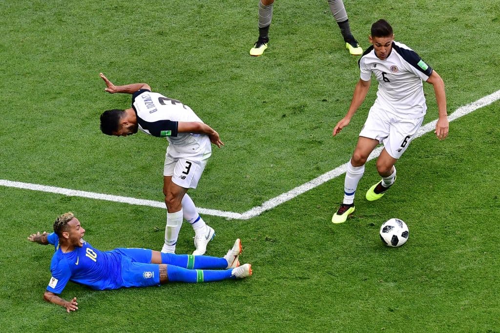 En el juego contra Costa Rica por el Grupo E el pasado 22 de junio de 2018 en San Petersburgo.