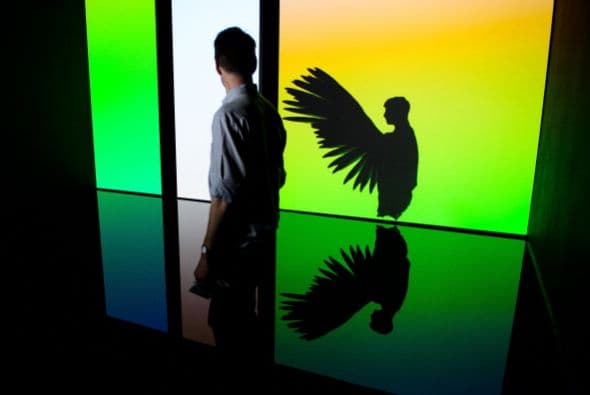 Un artículo titulado The Treachery of Sanctuary' del fotógrafo Chris Milk.