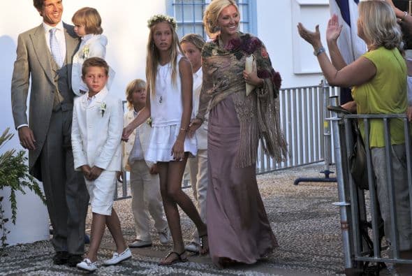 Con Maria-Olympia, Constantine, Achileas, Odysseas y Aristidis, sin duda hacen a Marie Chantal de Grecia una mamá muy experimentada.