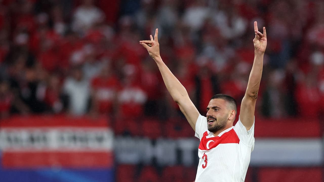 Demiral, castigado dos partidos en la Euro 2024 por seña polémica