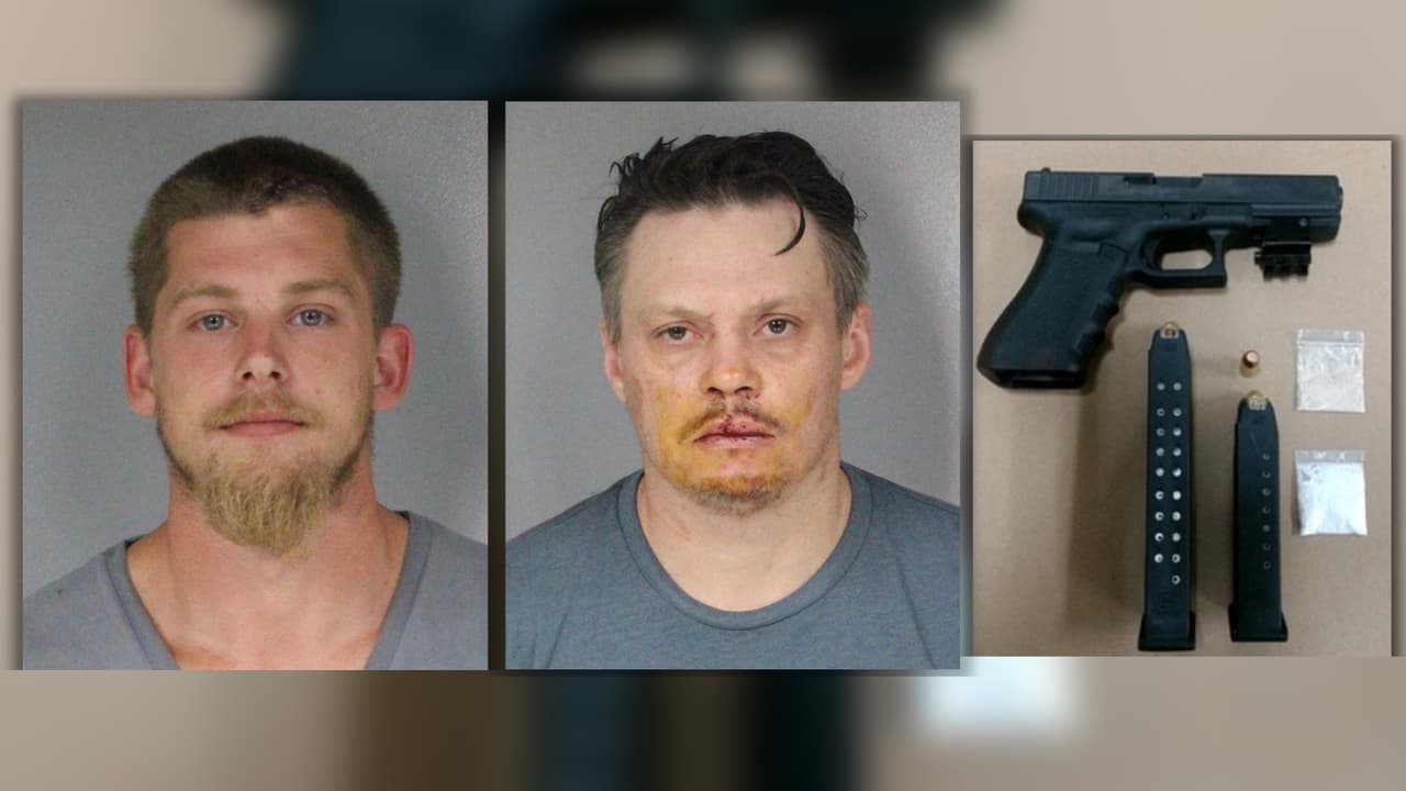 Arrestan a dos hombres en posesión de cocaína, éxtasis y una pistola en el condado Humboldt