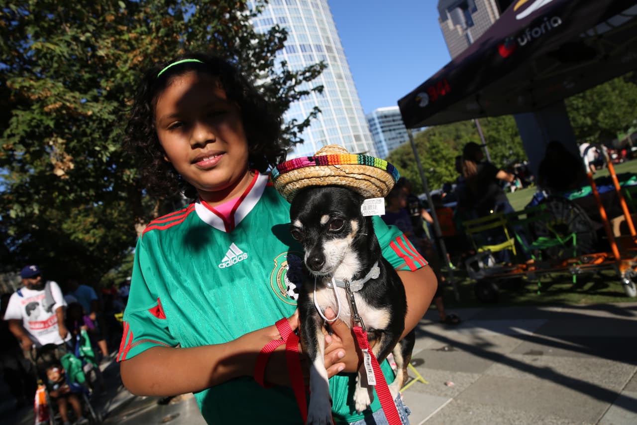 Miles disfrutaron al aire libre del partido México vs Estados Unidos