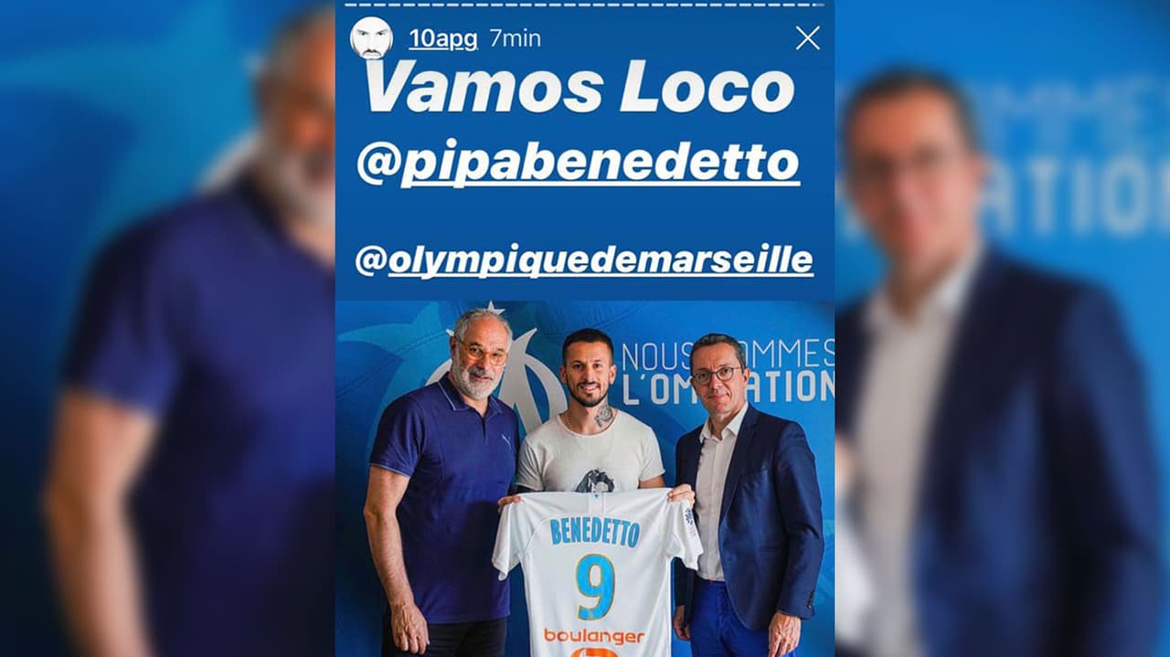 Gignac recomendó a Benedetto en Marseille
