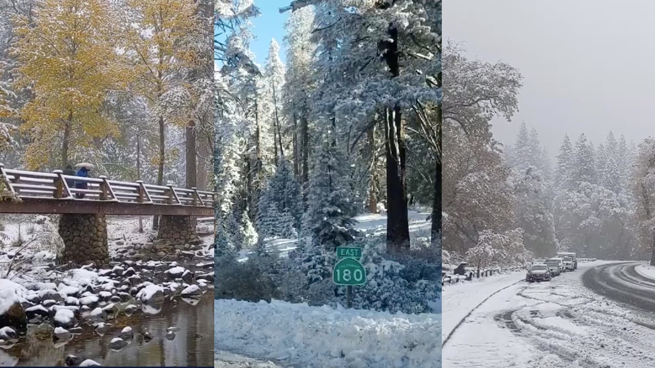 Con cierres parciales de carretera y temperaturas congelantes se vivió la primera nevada de la temporada