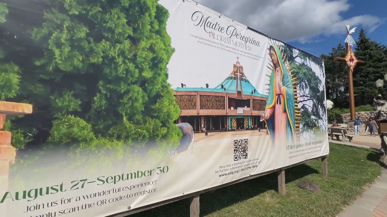 La Virgen de Guadalupe peregrina inicia histórica gira en Chicago: puedes verlo en vivo aquí 