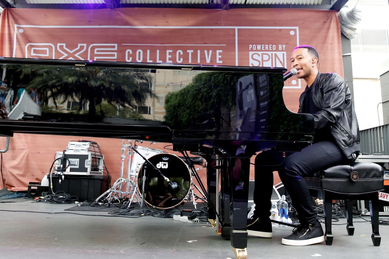 John Legend se presentó en SXSW este jueves en el evento “AXE Collective + Crew Powered By SPIN”