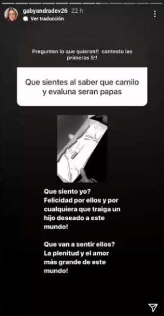 "¿Qué siento yo? Felicidad por ellos y por cualquiera que traiga un hijo deseado a este mundo. ¿Qué van a sentir ellos? ¡La plenitud y el amor más grande de este mundo!", agregó.
<br>