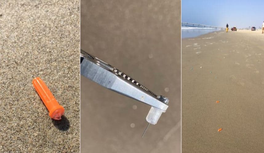 Alerta: desechos médicos encontrados en playa de Venice Beach "pueden contener infecciones" 