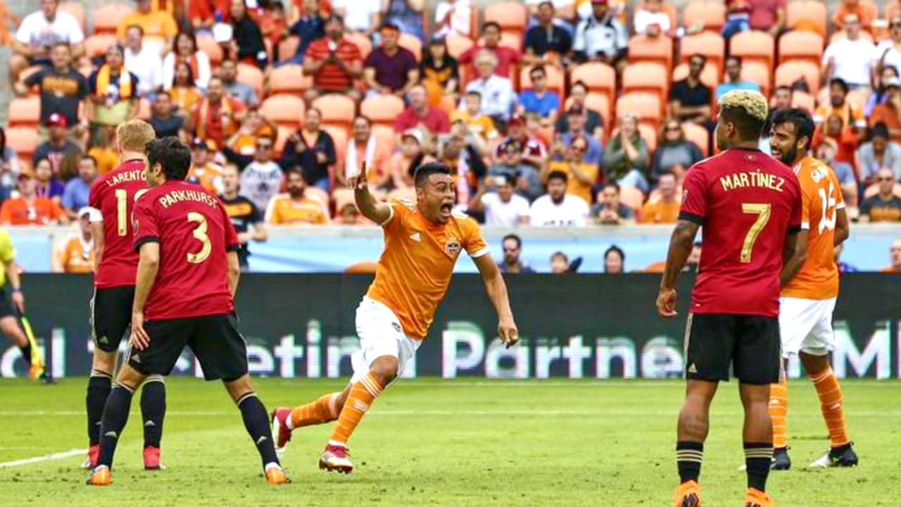 Con estos cuatro goles Dynamo destrozó al Atlanta United en el arranque de la MLS