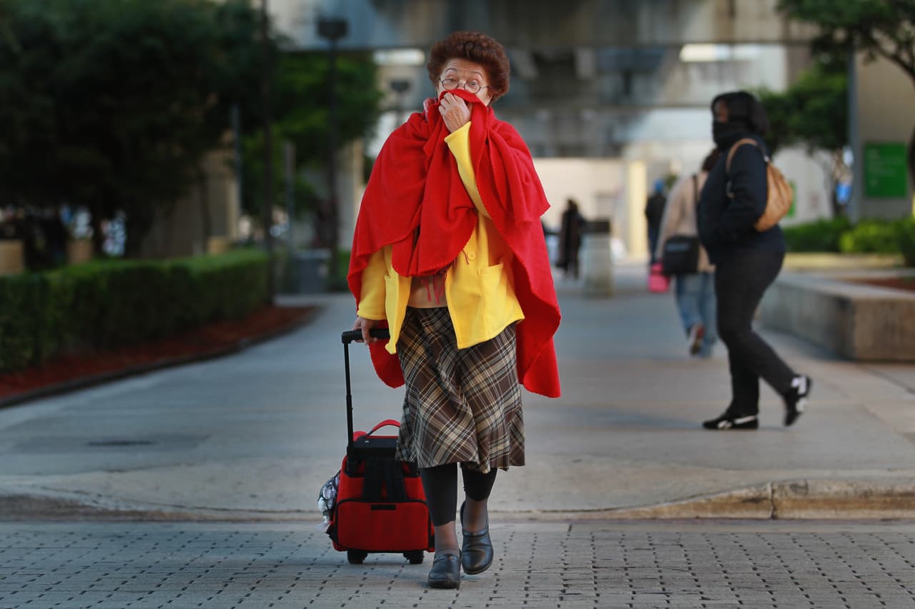 Esta noche se sentirá más frío en el sur de Florida: no guarde los abrigos