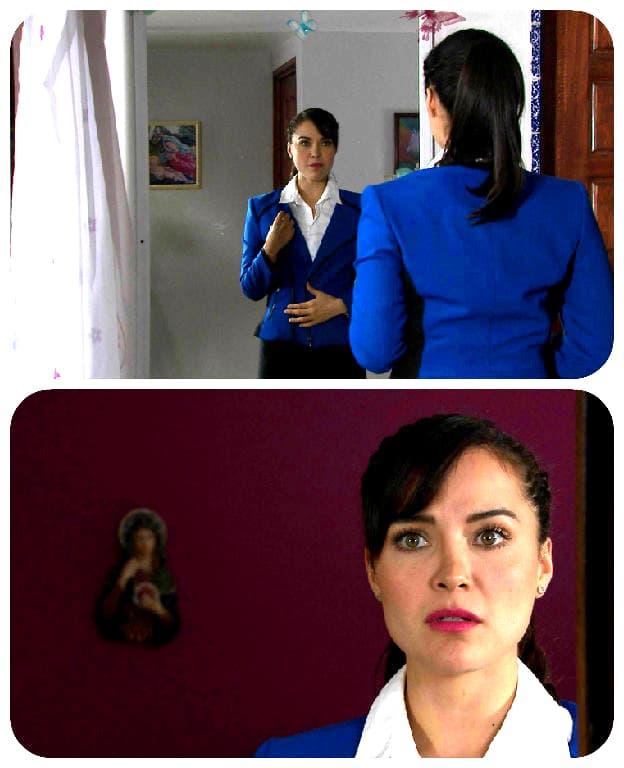 Y tan emocionada que estaba...