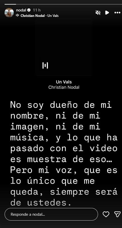 Comunicado de Nodal sobre su nuevo video "Un Vals".
