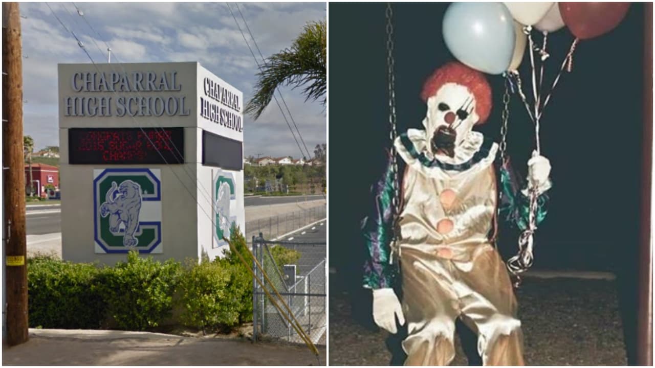 Amenazas de bomba atribuidas a payasos causan el cierre de una escuela