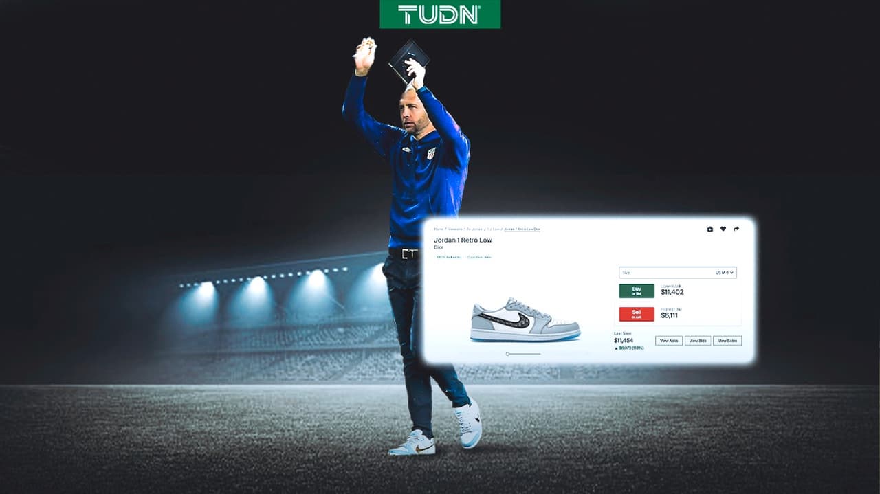 Gregg Berhalter dirigió el partido contra México con unos tenis de 11 mil dólares