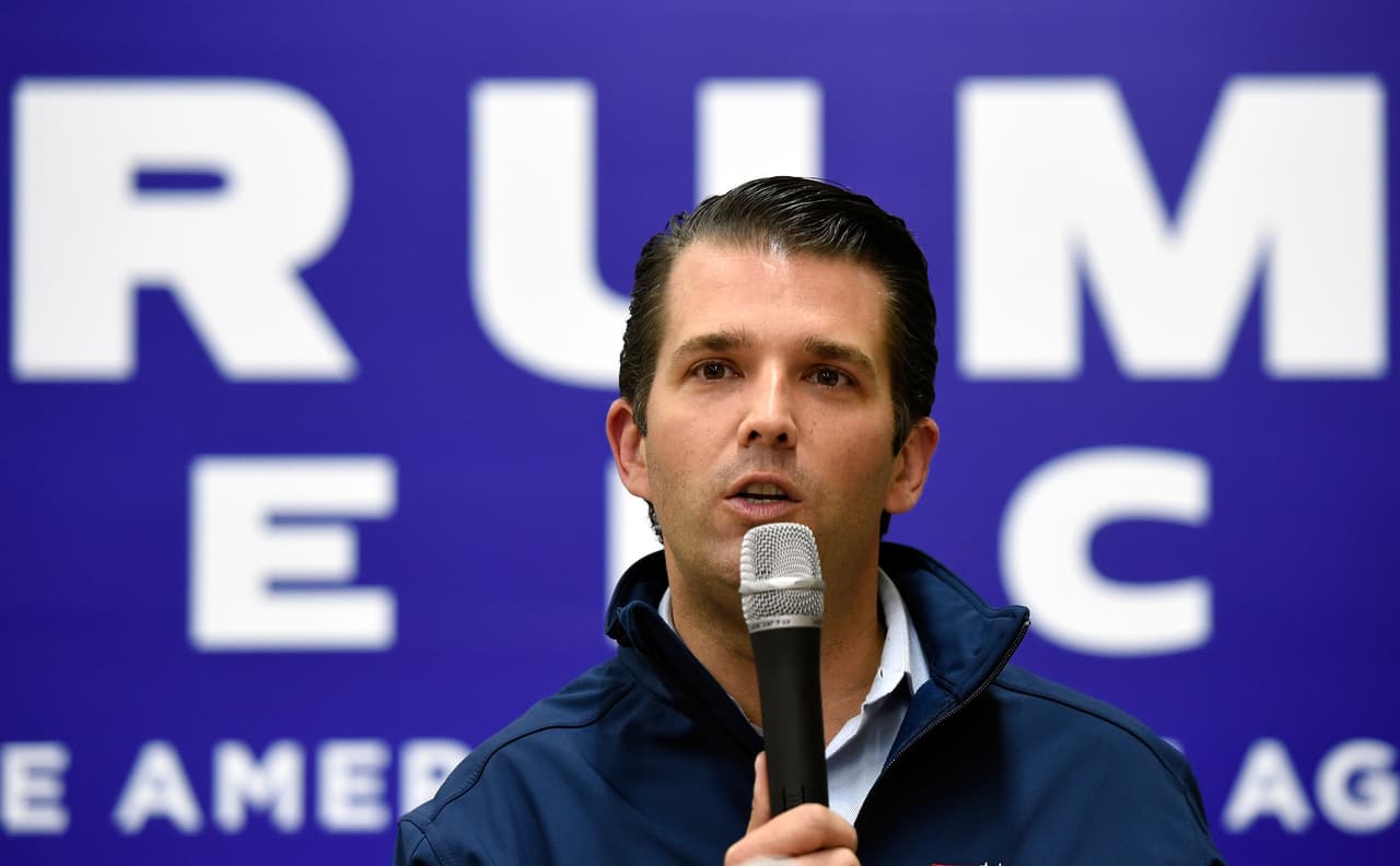 El hijo de Donald Trump NO dijo en video que su padre es 'uno de los seres humanos menos éticos en la historia política' ni apoyó a Biden