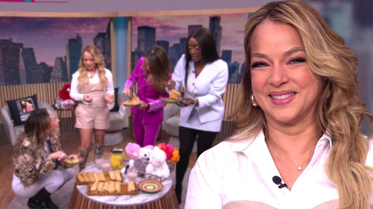 Adamari López cumple su promesa y lleva los tamales a Desiguales