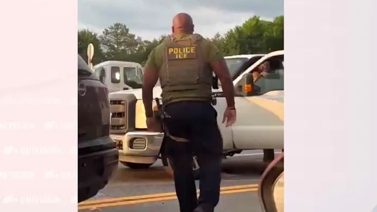 Video muestra presunta detención de hispano por agentes de ICE en Atlanta metro