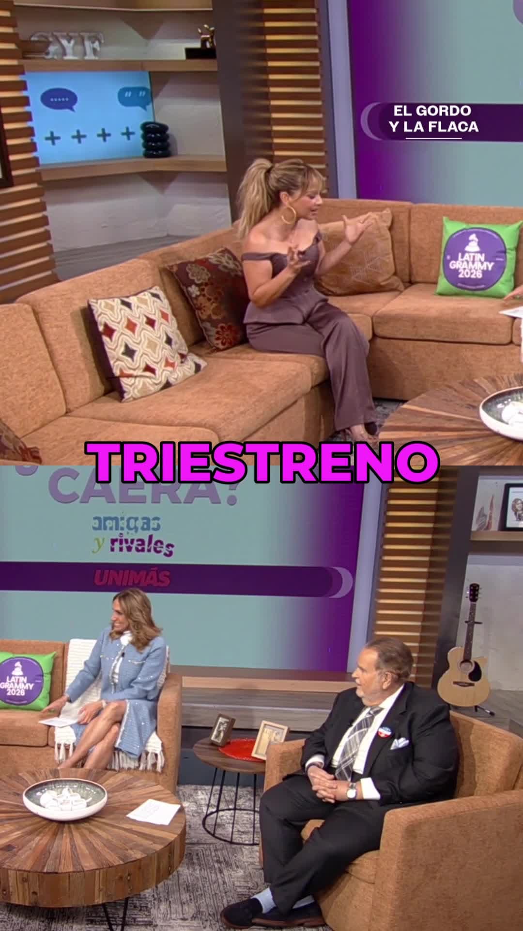 Adamari está feliz de su reencuentro con Gabriel Soto en ¿Quién Caerá?