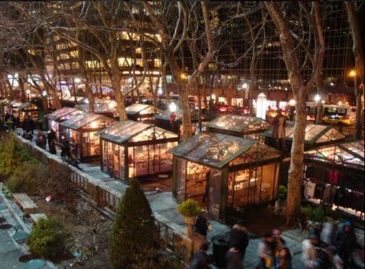 Winter Village at Bryant Park: abre a las 11am del 16 de noviembre. INFO>http://bit.ly/1Sxolqf