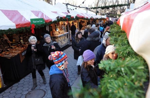 Columbus Circle Holiday Market: Abre el 1 de diciembre. INFO>http://bit.ly/1l03OzP