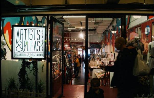 Artists & Fleas at Chelsea Market: http://bit.ly/1Oc3dVx