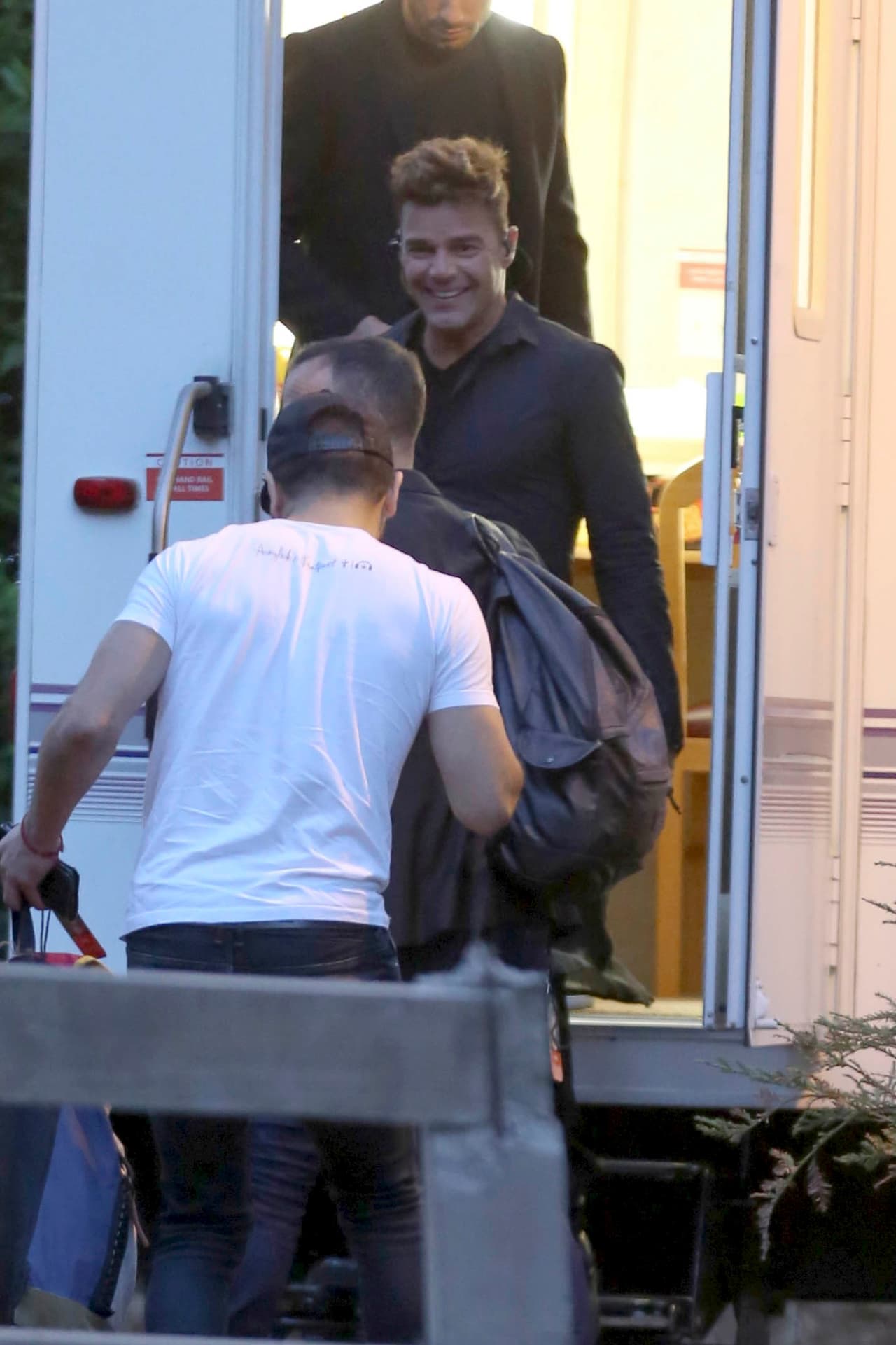 Iba muy entusiasmado para colaborar en la gala en Hollywood.