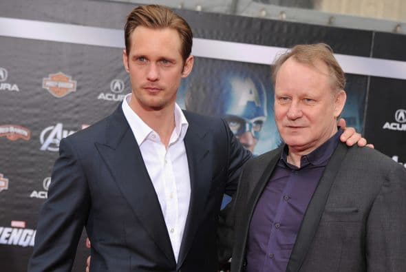 En la controvertida ‘Melancholia’ donde el fin del mundo se acerca, Stellan y Alexander Skarsgård tienen un papel protagónico.