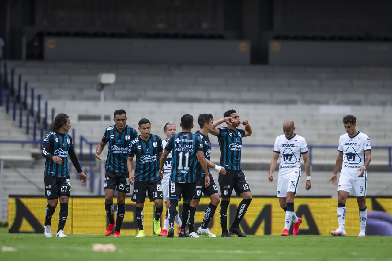 Ángel Sepúlveda (73’) emparejó nuevamente los cartones. Al cobrar un tiro libre, Carlos González abrió la barrera de Pumas y desvió el balón para dejar a Talavera sin oportunidad de impedir el gol.