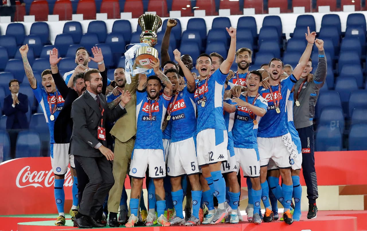 Napoli consiguió el título de la Copa Italiana luego de vencer en penales 4-2 a Cristiano Ronaldo y el resto de la Juventus.