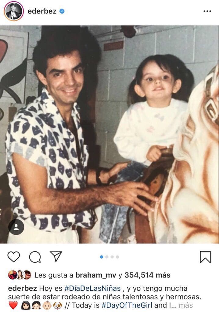 "
<b><a href="https://www.univision.com/entretenimiento/eugenio-derbez-prefiere-hacer-peliculas-en-lugar-de-hijos" target="_blank">Era un escuincle que no tenía idea de (cómo) ser papá</a></b>. Era más el amigo de mi hija, era un niño criando a otro niño, y lo único que me interesaba era ser el papá más divertido los fines de semana, entonces yo no pensaba en su seguridad, ni en cuidarla", comentó Derbez en la entrevista.