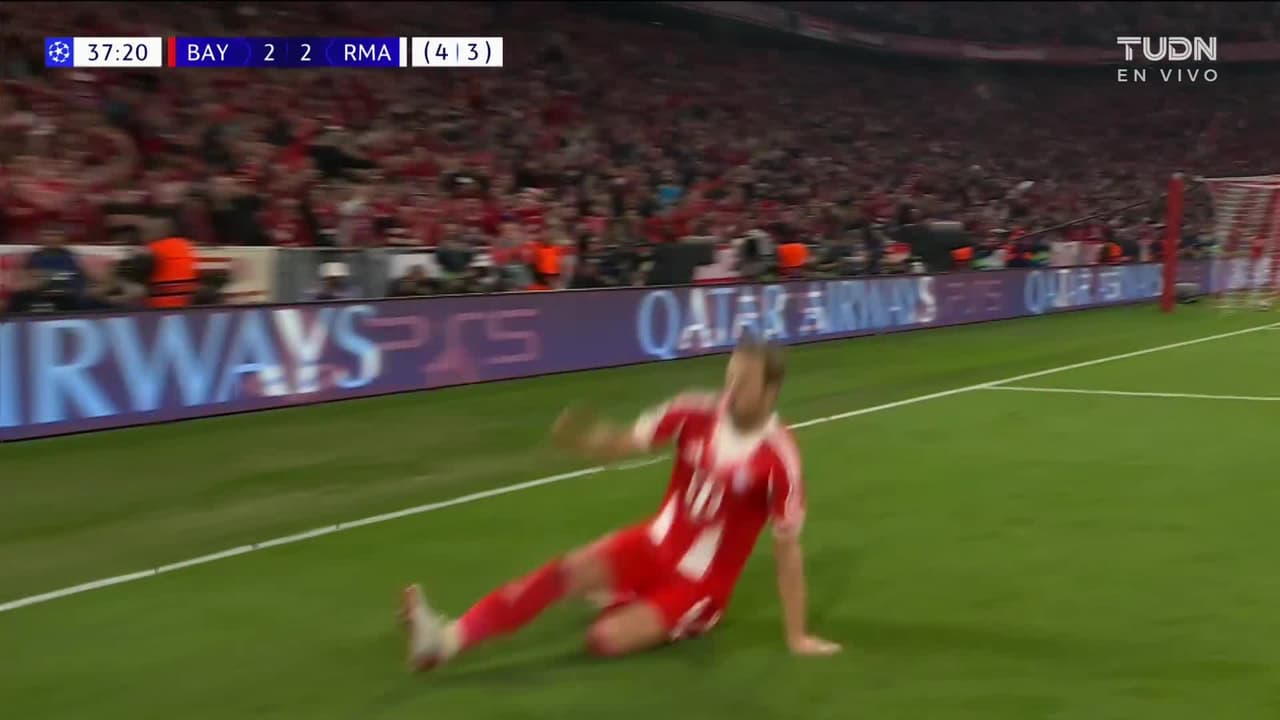 Gol del Bayern Munich, Gol de Harry Kane, Bayern Munich vs. Real Madrid, 2-2