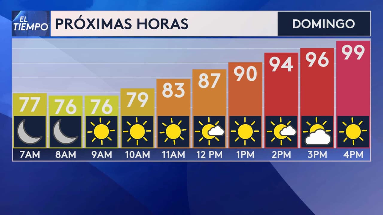 <b>Este es el pronóstico del tiempo para las próximas horas</b>.