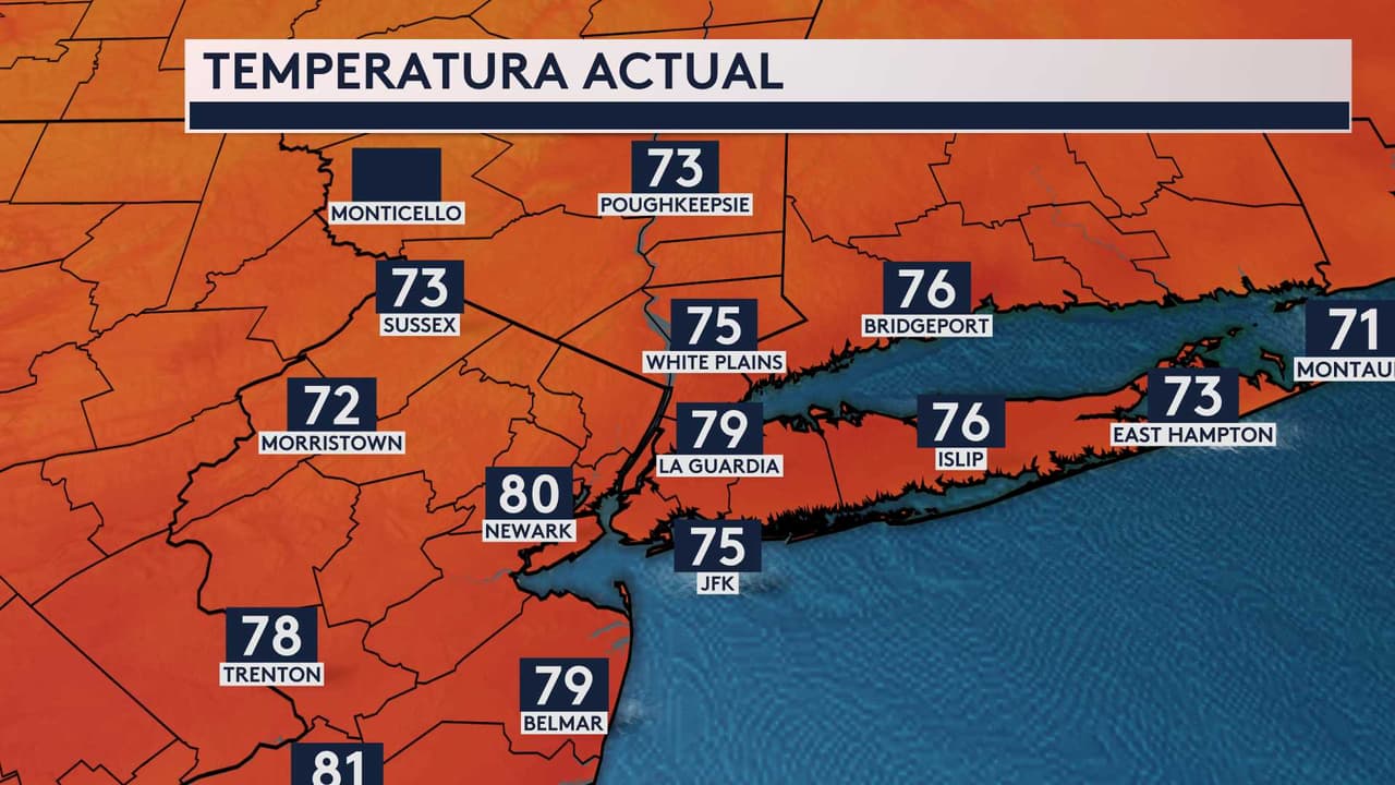 <b>Esta es la temperatura para las próximas horas</b>.