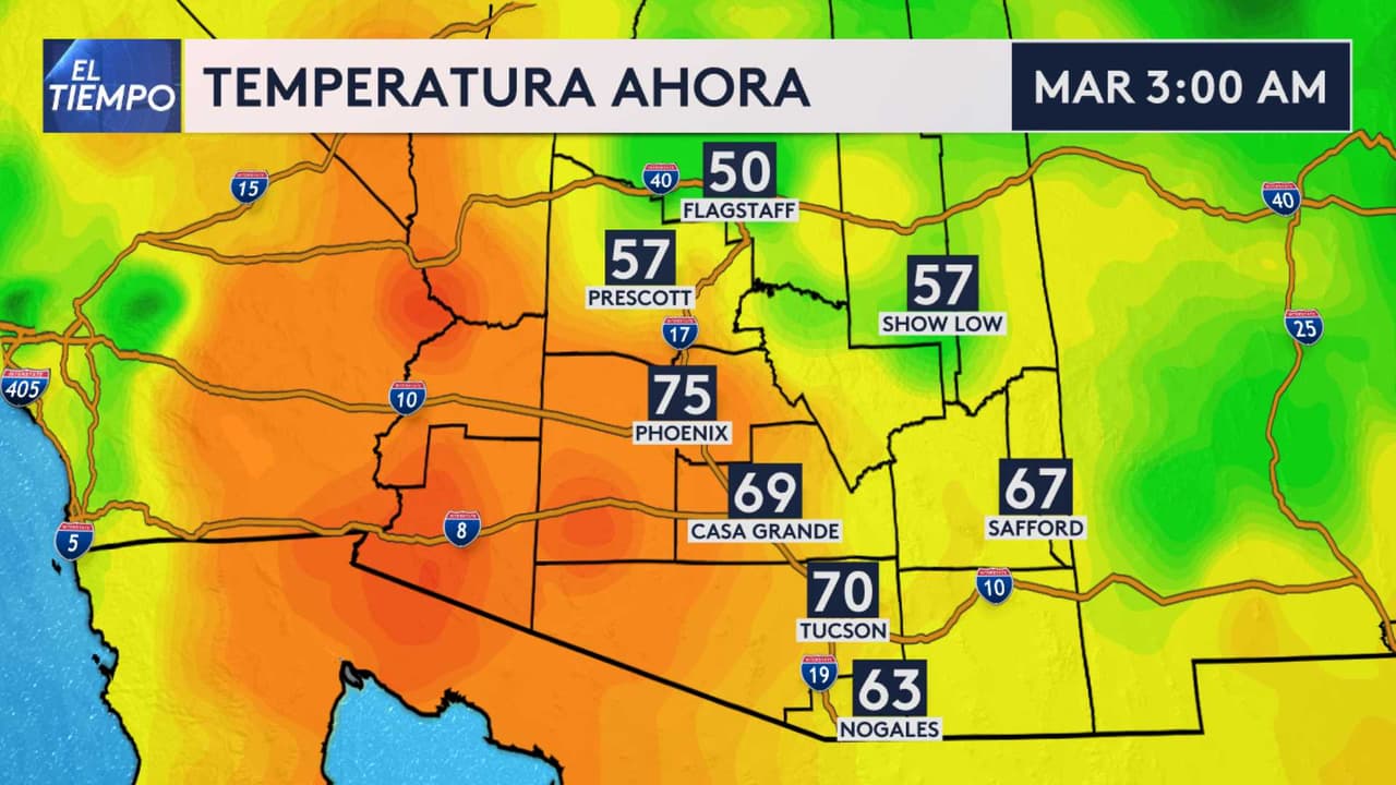 <b>Esta es la temperatura para las próximas horas</b>.