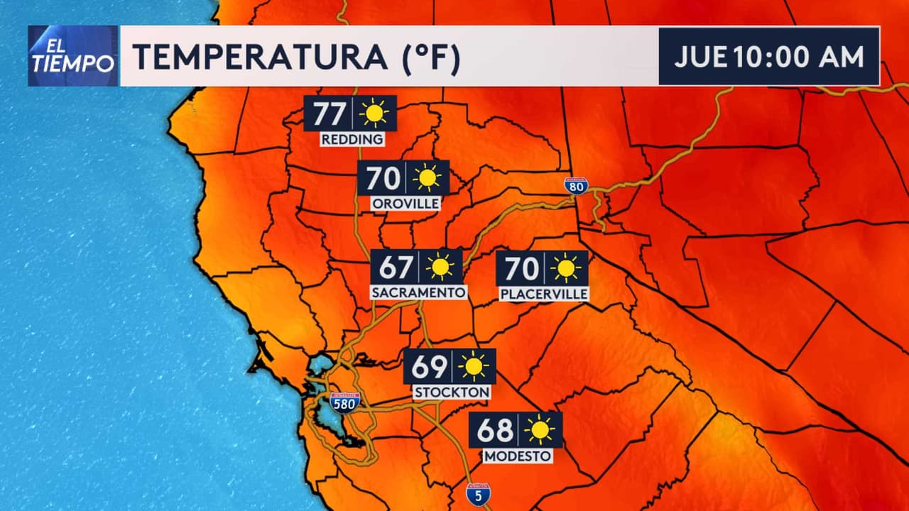 <b>Esta es la temperatura para las próximas horas</b>.