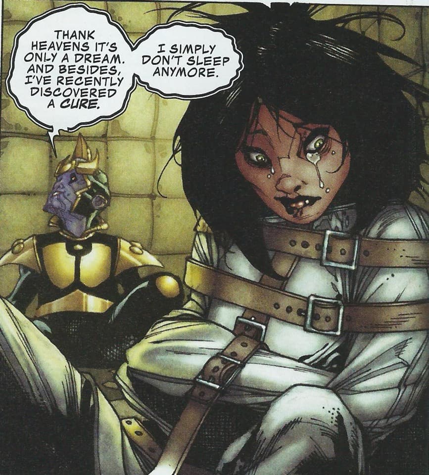 La madre de Thanos: su trágica historia influyó en las acciones de su despiadado hijo