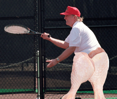 Los memes de Donald Trump jugando tennis te harán reír... o llorar