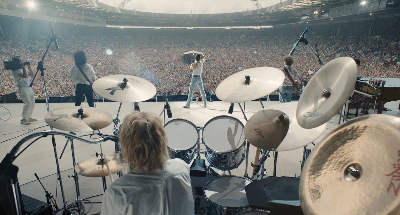 Un video compara el Live Aid original de Queen con el de 'Bohemian Rhapsody' y es brillante