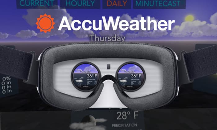 AccuWeather ahora tiene una aplicación para Realidad Virtual