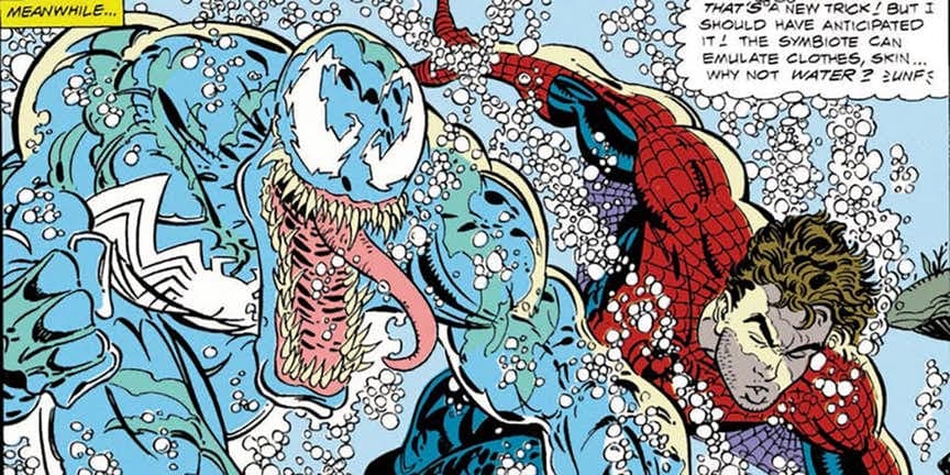 7 superpoderes de Venom que Spider-Man no posee (y nunca podrá tener)