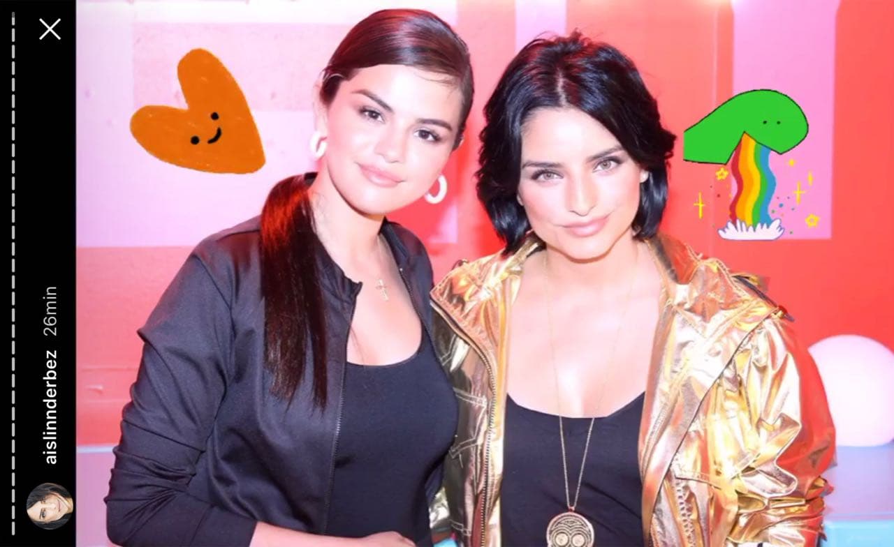 Selena Gomez está impactada con la belleza de Aislinn Derbez ¡No creerás lo que le dijo!
