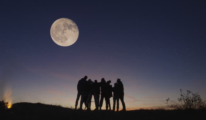 ¡Habrá una luna azul en agosto! Te decimos cuándo y cómo verla