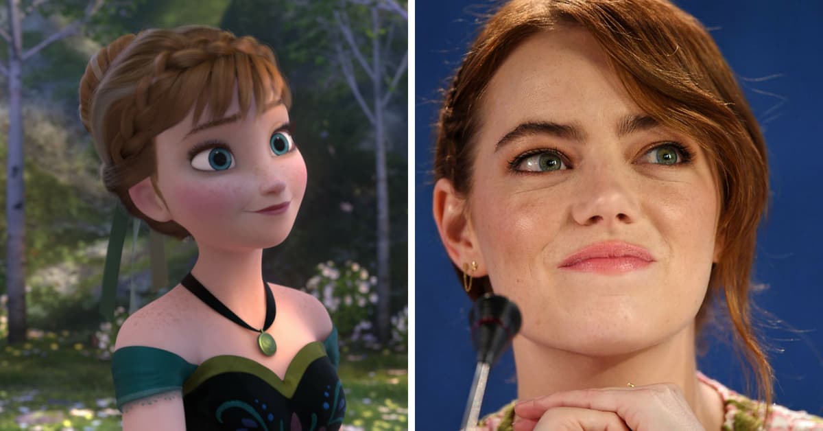 Estos famosos tienen un doble en las películas animadas ¡Son IDÉNTICOS!