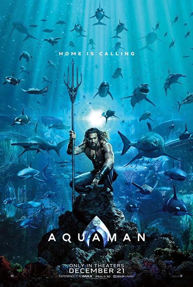 Los nuevos pósters de 'Aquaman' son ÉPICOS y ya no parecen de 'Buscando a Nemo'