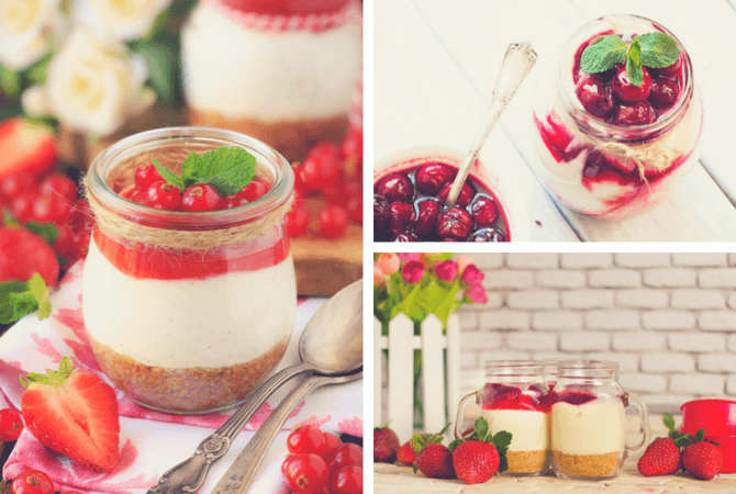 Prepara este minicheesecake en menos de 15 minutos y sé la persona más feliz del mundo