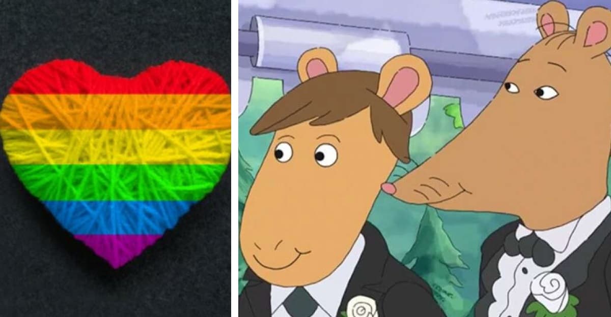 Esta caricatura de tu infancia tuvo una emotiva boda gay en su nueva temporada ¡Viva el amor!