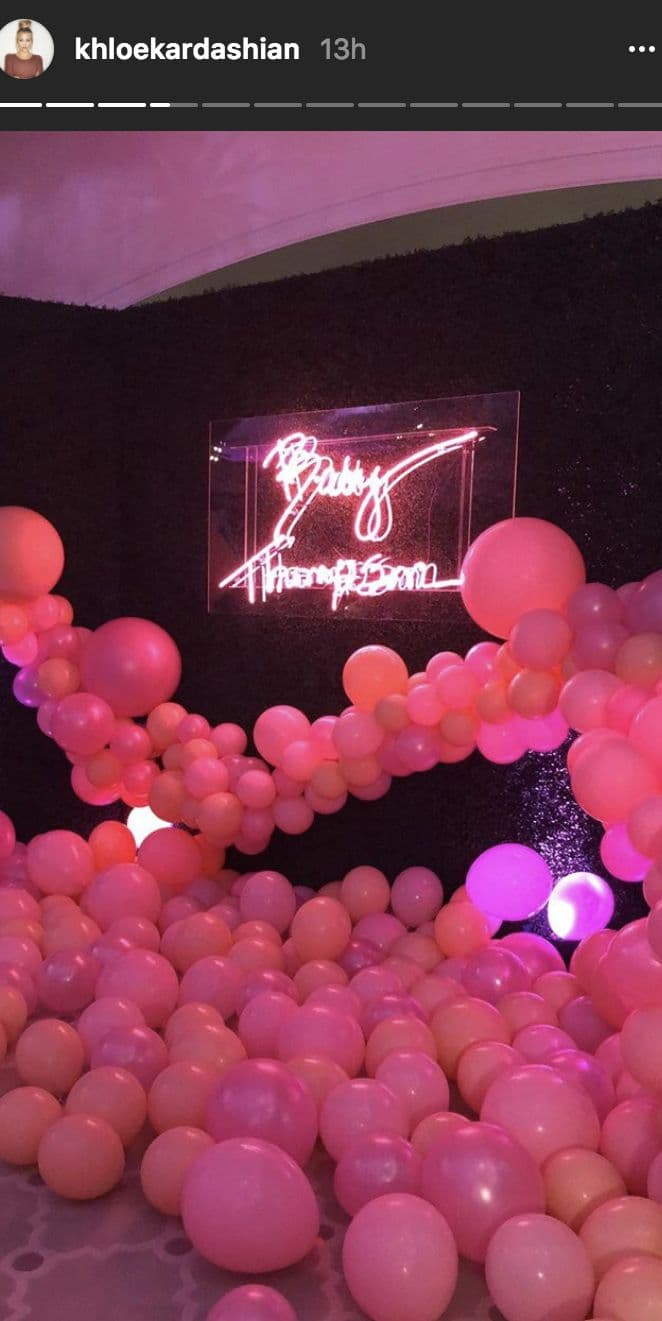 El baby shower de Khloé Kardashian fue completamente rosa, ¡mira las fotos!