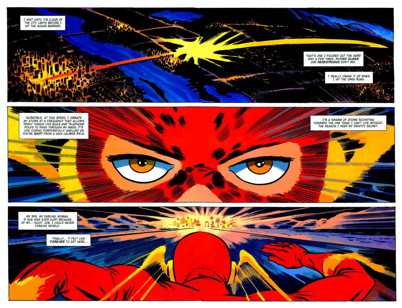 Flash rompe la barrera del sonido