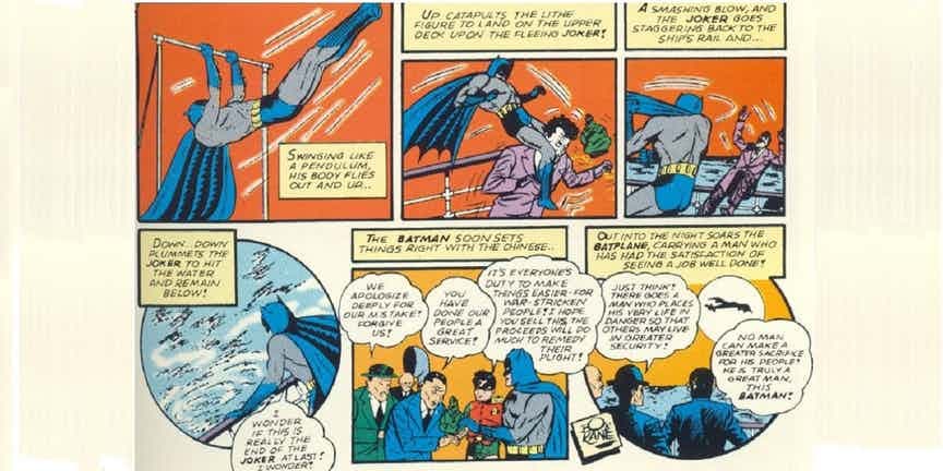 Detective Comics 45, Batman